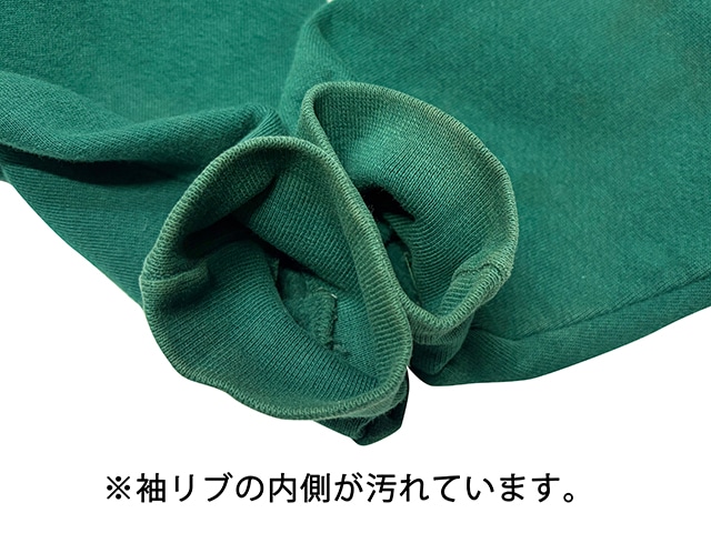 90s��L.L.BEAN by RUSSELL ATHLETIC ���륨��ӡ��� �� ��å��륢������å���HALF ZIP PULLOVER �ϡ��ե��å� �ץ륪���С���col:DARK GREEN��size:LARGE��Made in U.S.A.������ꥫ�� ��VINTAGE ������ơ����ۡ���šۡ�Ź�޻����Բġ�