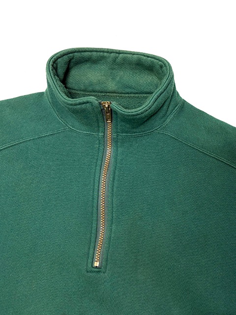 90s��L.L.BEAN by RUSSELL ATHLETIC ���륨��ӡ��� �� ��å��륢������å���HALF ZIP PULLOVER �ϡ��ե��å� �ץ륪���С���col:DARK GREEN��size:LARGE��Made in U.S.A.������ꥫ�� ��VINTAGE ������ơ����ۡ���šۡ�Ź�޻����Բġ�