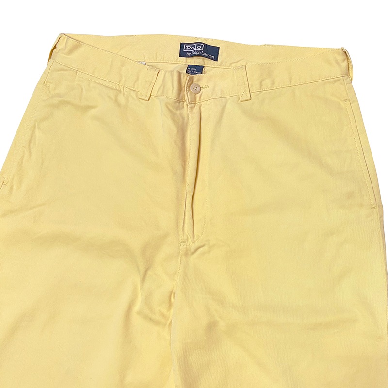 ��SALE 30%OFF��Polo by Ralph Lauren ��PHILIP PANT �����Υѥ�ġ�������ݥ��åȡ�col.��YELLOW��size:W36/L30ɽ����