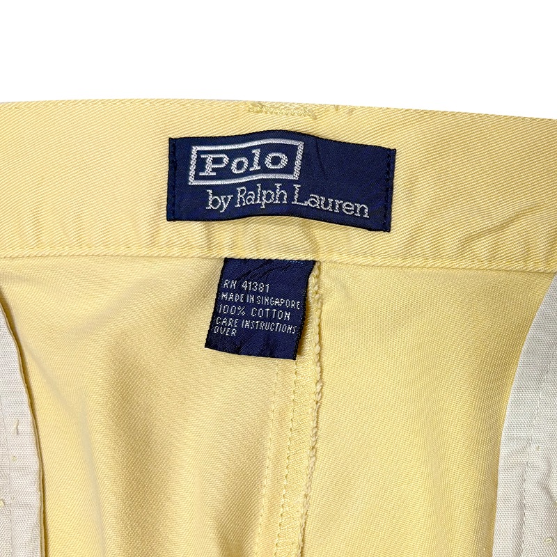 ��SALE 30%OFF��Polo by Ralph Lauren ��PHILIP PANT �����Υѥ�ġ�������ݥ��åȡ�col.��YELLOW��size:W36/L30ɽ����