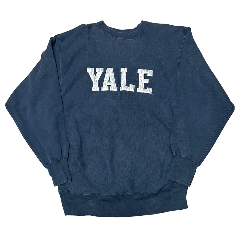 90s��Champion �����ԥ���REVERSE WEAVE CREW NECK SWEAT SHIRTS ��С����������� ���롼�ͥå� �������å� ����ġ�col: NAVY��size:XX-LARGE��YALE��ء��ɽ���������VINTAGE ������ơ����ۡ���šۡ�Ź�޻����Բġ�