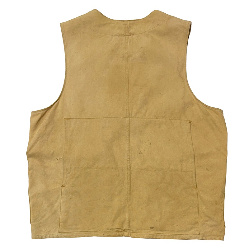 50s��J.C.higgins J.C.�ҥ��󥹡�Hunting Vest �ϥ�ƥ��󥰥٥��ȡ�col:BEIGE��size:ɽ���ʤ�(XL����)��Sears �������� ��VINTAGE �ӥ�ơ����ۡ���š�