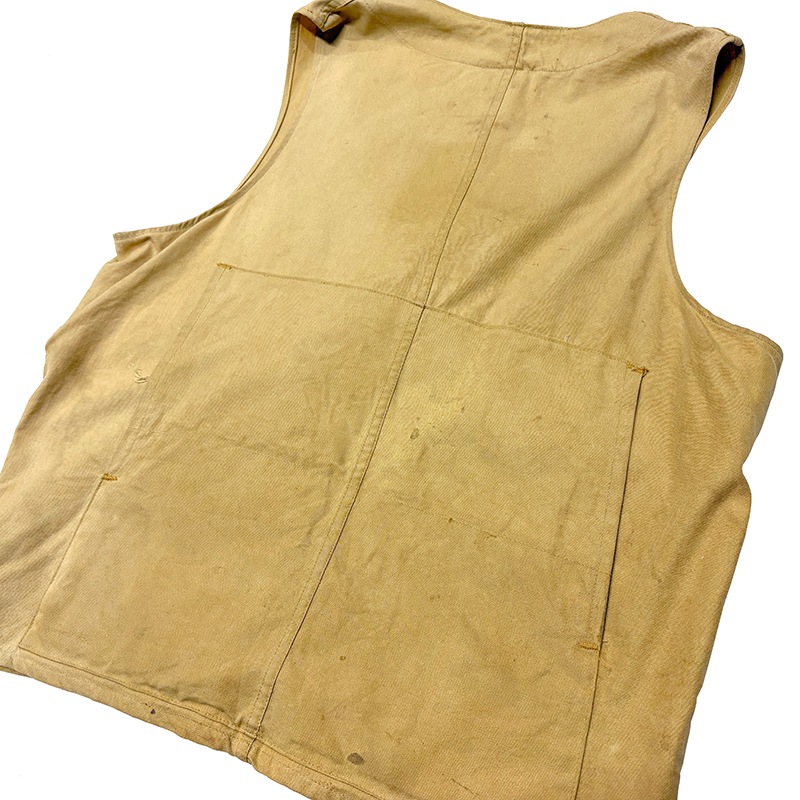 50s��J.C.higgins J.C.�ҥ��󥹡�Hunting Vest �ϥ�ƥ��󥰥٥��ȡ�col:BEIGE��size:ɽ���ʤ�(XL����)��Sears �������� ��VINTAGE �ӥ�ơ����ۡ���š�