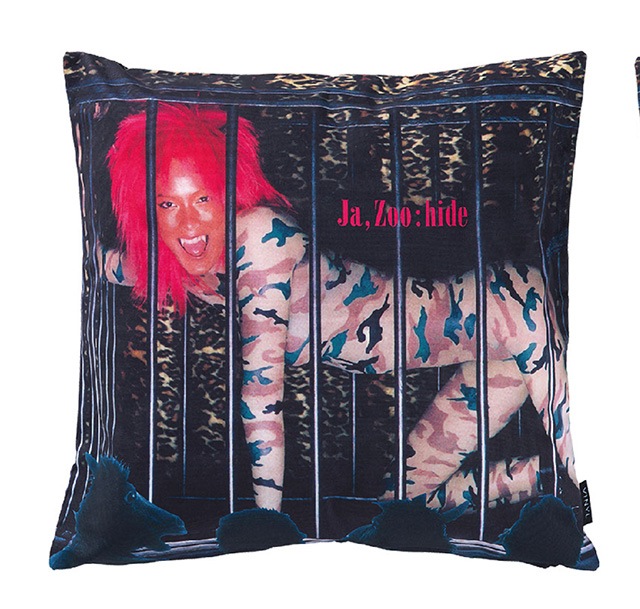 ��ͽ������11��ȯ��ͽ���Amplifier������ץ�ե�������VINYL "HIDE" CUSHION ���å���� Ja,Zoo��hide 60th Anniversary