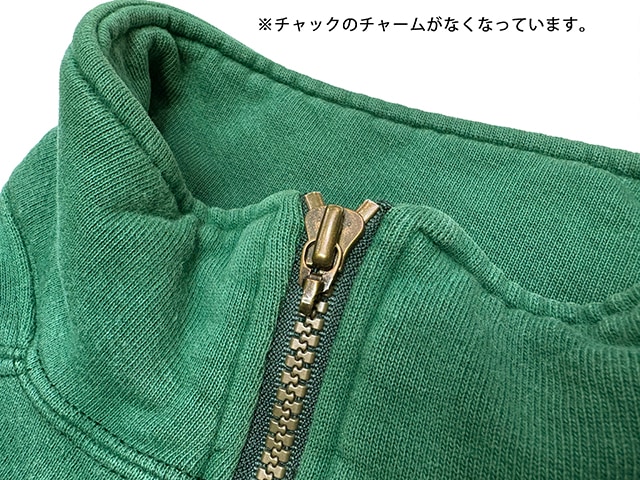 ��SALE 30%OFF�� 90s��L.L.BEAN by RUSSELL ATHLETIC ���륨��ӡ��� �� ��å��륢������å���HALF ZIP PULLOVER �ϡ��ե��å� �ץ륪���С���col:LIGHT GREEN��size:MEDIUM��Made in U.S.A.������ꥫ�� ��VINTAGE ������ơ����ۡ���šۡ�Ź�޻����Բġ�