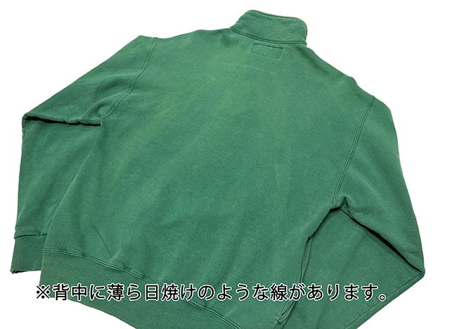 ��SALE 30%OFF�� 90s��L.L.BEAN by RUSSELL ATHLETIC ���륨��ӡ��� �� ��å��륢������å���HALF ZIP PULLOVER �ϡ��ե��å� �ץ륪���С���col:LIGHT GREEN��size:MEDIUM��Made in U.S.A.������ꥫ�� ��VINTAGE ������ơ����ۡ���šۡ�Ź�޻����Բġ�