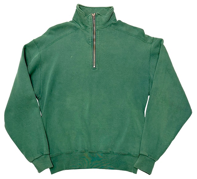 ��SALE 30%OFF�� 90s��L.L.BEAN by RUSSELL ATHLETIC ���륨��ӡ��� �� ��å��륢������å���HALF ZIP PULLOVER �ϡ��ե��å� �ץ륪���С���col:LIGHT GREEN��size:MEDIUM��Made in U.S.A.������ꥫ�� ��VINTAGE ������ơ����ۡ���šۡ�Ź�޻����Բġ�