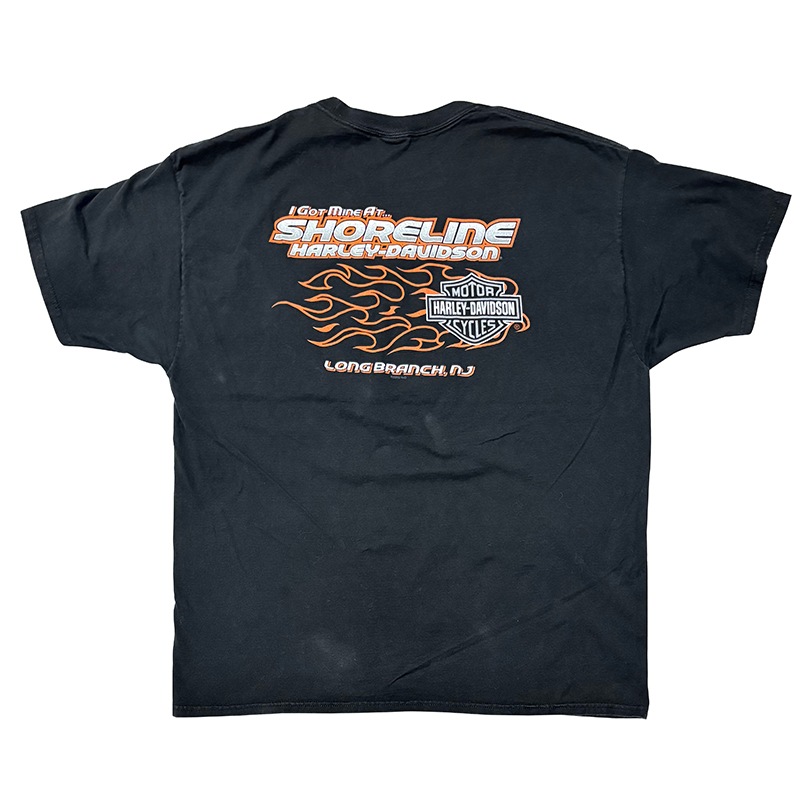 Harley-Davidson ϡ졼ӥåɥSHORT SLEEVE T-SHIRTS 硼ȥ꡼ Tġcol:BLACKsize:ɽʤ(2XL)USED 桼ɡۡšۡŹ޻Բġ
