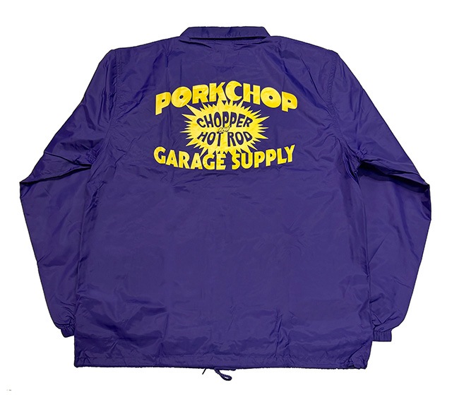 PORKCHOP GARAGE SUPPLY �ݡ�������å� ���졼�� ���ץ饤��BOMB COACH JACKET  �ܥ� ������ ���㥱�åȡ�2025FW������������3��(KHAKI/BLACK/PURPLE)