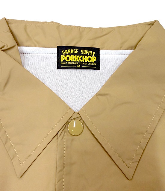 PORKCHOP GARAGE SUPPLY �ݡ�������å� ���졼�� ���ץ饤��BOMB COACH JACKET  �ܥ� ������ ���㥱�åȡ�2025FW������������3��(KHAKI/BLACK/PURPLE)