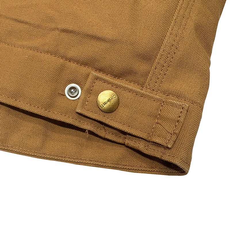 ��DEADSTOCK�� Carhartt �����ϡ��ȡ�Detroit Jacket �ǥȥ����� ���㥱�åȡ�col:DUCK BROWN��size:48 REGULAR���֥�󥱥åȥ饤�ʡ���Made in U.S.A.���ڥǥåɥ��ȥå��ۡ���š�