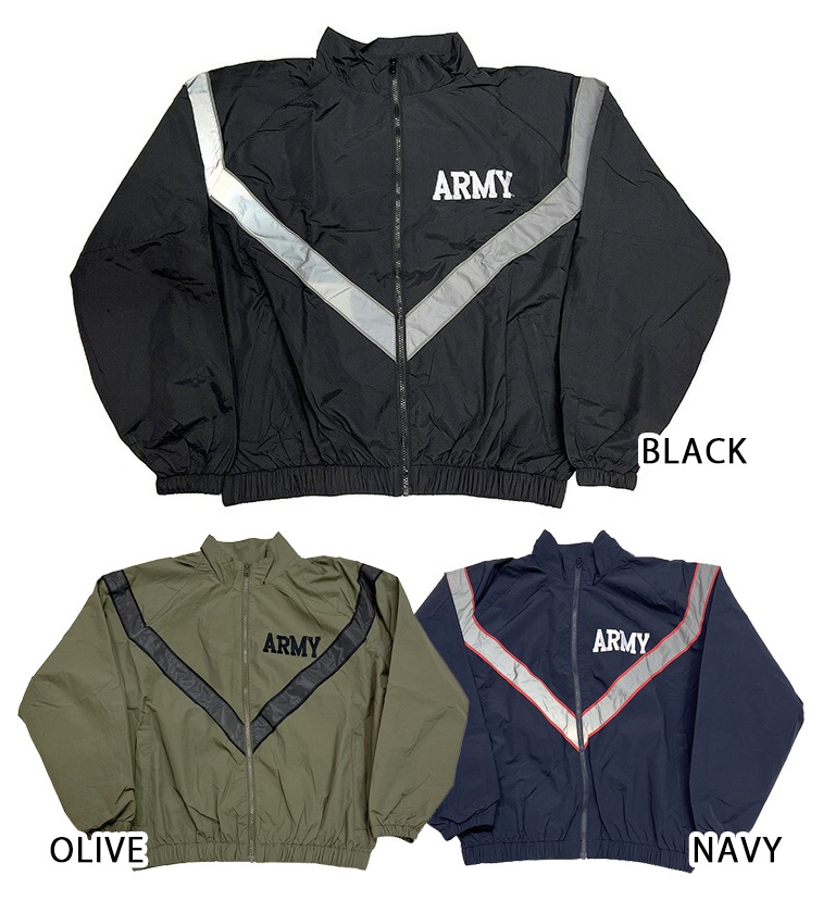 �Ʒ������ס�ARMY IPFU JACKET�������ߡ� IPFU ���㥱�åȡ��ȥ졼�˥󥰥��������ʥ����󥸥㥱�åȥߥ꥿�ꥸ�㥱�åȡ�������ɥ֥졼������3��(BLACK/OLIVE/NAVY)�ڿ��ʡ�