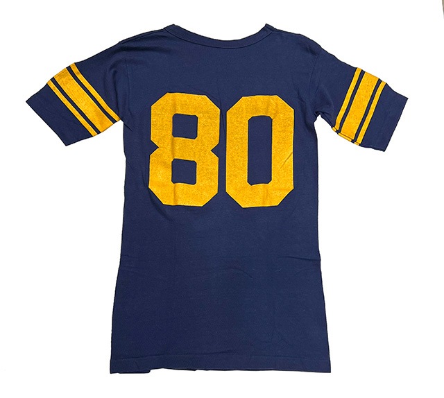 70s CHAMPION ԥFOOTBALL TEE  եåȥܡ롡color:NAVY size:MEDIUM С 70ǯOLD ɡۡšۡŹ޻Բġ