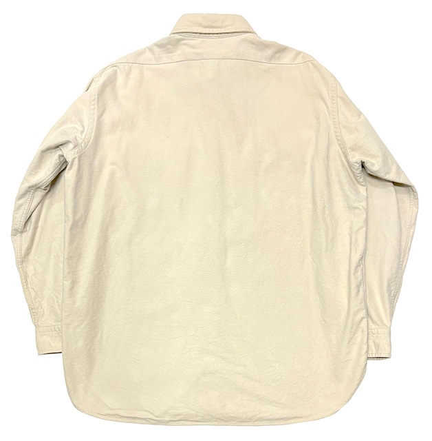 ��SALE 30%OFF�� L.L.BEAN ���륨��ӡ���CHAMOIS CLOTH SHIRT ����⥢ ������ ����ġ�col:NATURAL��size:MENS TALL(17 1/2)��Made in U.S.A.������ꥫ�� ��OLD ������ɡۡ���šۡ�Ź�޻����Բġ�