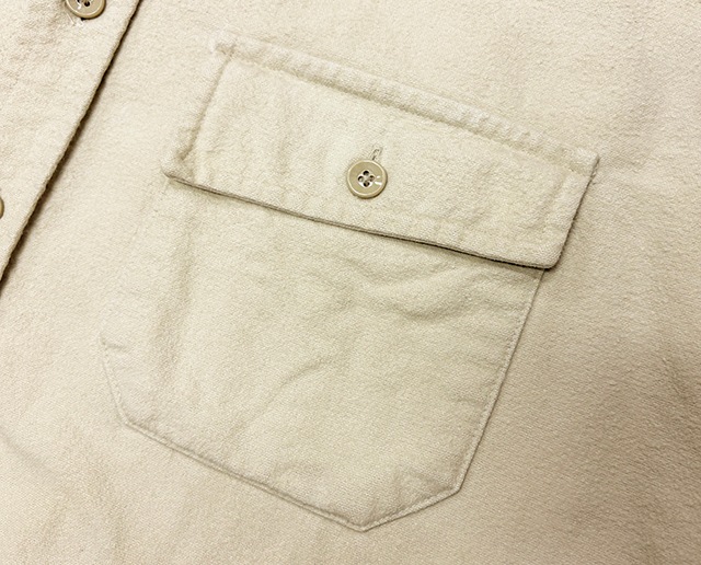 ��SALE 30%OFF�� L.L.BEAN ���륨��ӡ���CHAMOIS CLOTH SHIRT ����⥢ ������ ����ġ�col:NATURAL��size:MENS TALL(17 1/2)��Made in U.S.A.������ꥫ�� ��OLD ������ɡۡ���šۡ�Ź�޻����Բġ�