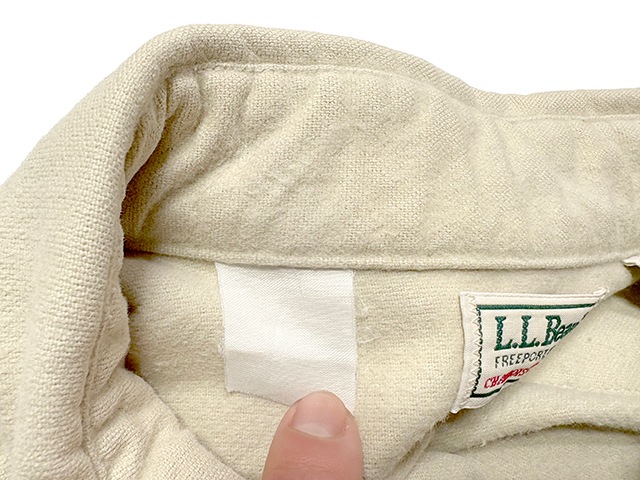 ��SALE 30%OFF�� L.L.BEAN ���륨��ӡ���CHAMOIS CLOTH SHIRT ����⥢ ������ ����ġ�col:NATURAL��size:MENS TALL(17 1/2)��Made in U.S.A.������ꥫ�� ��OLD ������ɡۡ���šۡ�Ź�޻����Բġ�