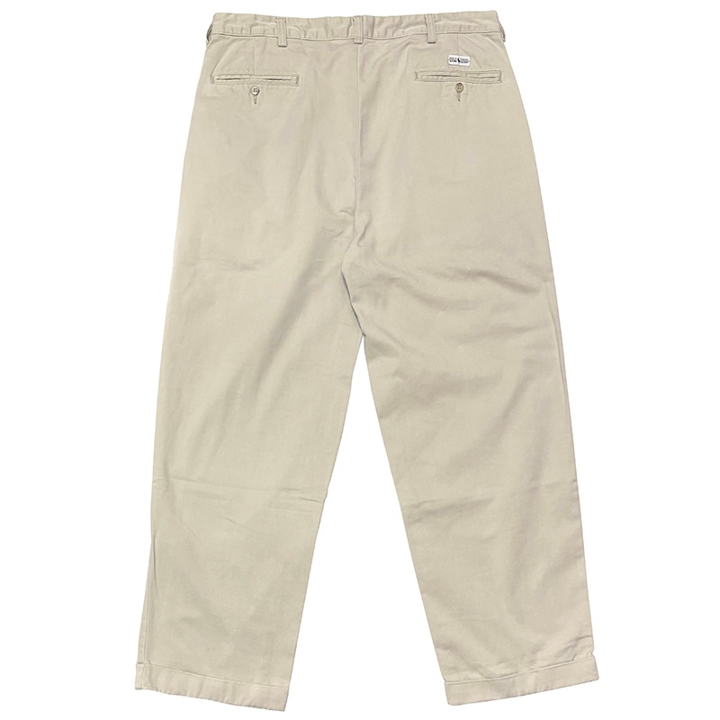 Polo by Ralph Lauren �ݥ� ���ե������HAMMOND PANT �ϥ��� �ѥ�ġ�POLO CHINO �ݥ����Ρ����Υѥ�ġ������ȥ��å���col.BEIGE��size:W36/L30ɽ����COTTON100�� ��USED �桼���ɡۡ���šۡ�Ź�޻����Բġ�