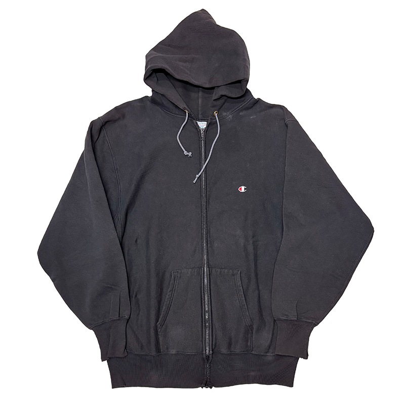 90s��Champion �����ԥ���REVERSE WEAVE FULL ZIP PARKA ��С����������� �ե른�åץѡ�������col: BLACK��size:XX-LARGE�����ݥ���ȡ��ɽ�������Made in U.S.A. ��VINTAGE ������ơ����ۡ���šۡ�Ź�޻����Բġ�
