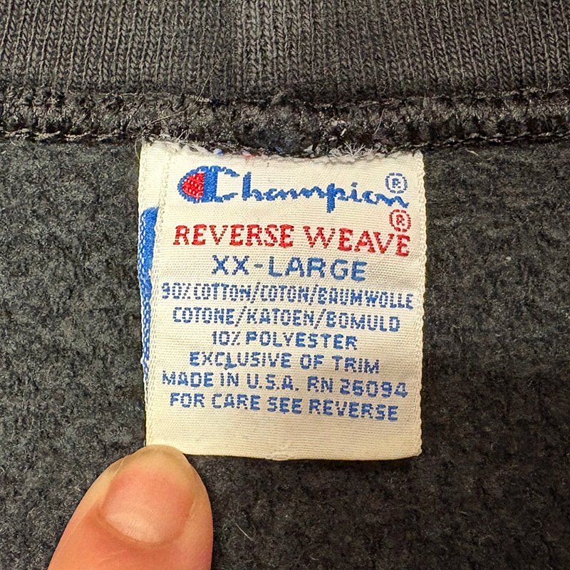 90s��Champion �����ԥ���REVERSE WEAVE FULL ZIP PARKA ��С����������� �ե른�åץѡ�������col: BLACK��size:XX-LARGE�����ݥ���ȡ��ɽ�������Made in U.S.A. ��VINTAGE ������ơ����ۡ���šۡ�Ź�޻����Բġ�