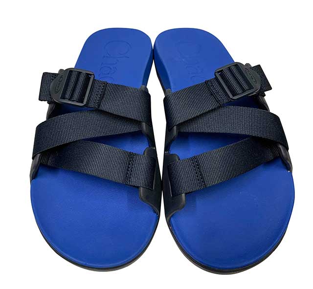 Chaco ���㥳��Ms CHILLOS SLIDE ������ ���饤�ɡ�ACTIVE BLUE �����ƥ��� �֥롼��MENS ��󥺡��������
