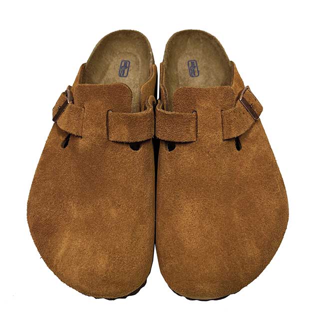 BIRKENSTOCK �ӥ륱�󥷥�ȥå� Boston Soft Footbed �ܥ��ȥ� ���եȥ٥åɡ�MINK���ߥ󥯡��쥮��顼����������MENS ��󥺡��ӥ륱��