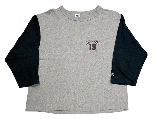 90��s CHAMPION �����ԥ��󡡥饰���T����ġ�color:GRAY/BLACK size:X-LARGE������ꥫ����BIGSIZE��VINTAGE ������ơ����ۡ���šۡ�Ź�޻����Բġ�