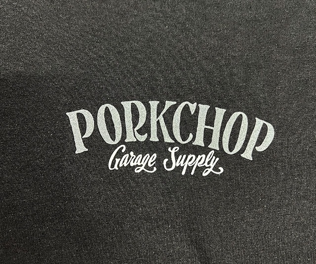 PORKCHOP �ݡ�������åס�PORK BACK TEE���ݡ����Хå� T����ġ�Ⱦµ��5��(BLACKWHITE/RED/NAVY/BURGUNDY)��2024SS