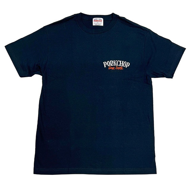 PORKCHOP �ݡ�������åס�PORK BACK TEE���ݡ����Хå� T����ġ�Ⱦµ��5��(BLACKWHITE/RED/NAVY/BURGUNDY)��2024SS