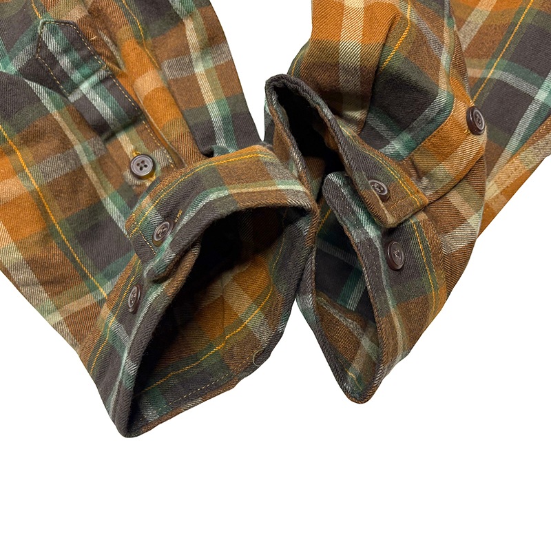 ��̤�����ʡ� Carhartt �����ϡ��ȡ�WORK SHIRTS �������ġ������å�����col.ORANGE��size:2XL��COTTON100%��LOOSE FIT �롼���ե��åȡ��ͥ륷��ġ���šۡ�Ź�޻����Բġ�