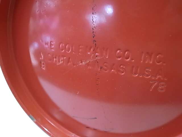 1978ǯ9����¤��Coleman ������ޥ� ������ơ��� ��󥿥� The Red Model 200A ��Antique ����ƥ������ۡ���š�