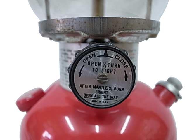 1978ǯ9����¤��Coleman ������ޥ� ������ơ��� ��󥿥� The Red Model 200A ��Antique ����ƥ������ۡ���š�