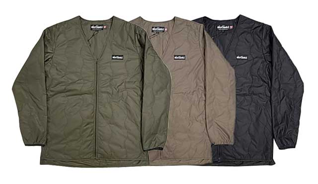 WILD THINGS �磻��ɥ��󥰥���HANDY QUILT JACKET �ϥ�ǥ� ����� ���㥱�å� PRIMA LOFT  �ץ�ޥ��եȡ�3����LEAF/TAUPE/BLACK��