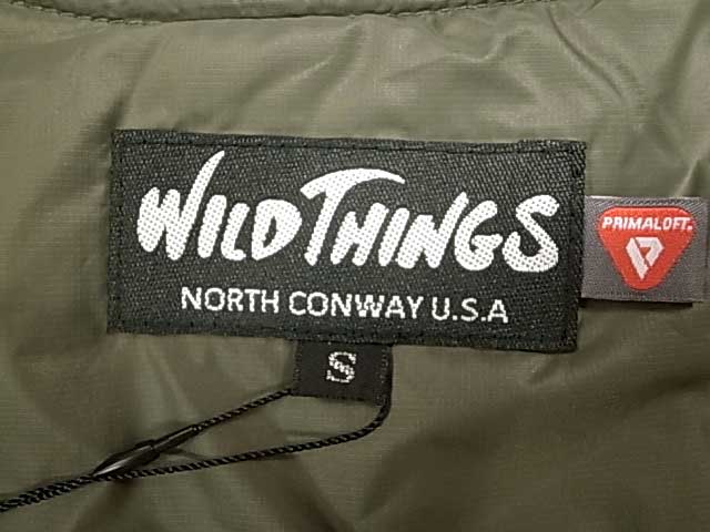 WILD THINGS �磻��ɥ��󥰥���HANDY QUILT JACKET �ϥ�ǥ� ����� ���㥱�å� PRIMA LOFT  �ץ�ޥ��եȡ�3����LEAF/TAUPE/BLACK��