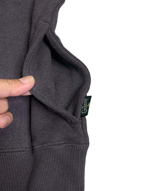 GOHEMP �����إ�ס�HEMP CREW SWEAT �إ�� ���롼 �������åȡ���55�� ��45��ŷ���Ǻࡡ���롼�ͥå��������åȡ��ȥ졼�ʡ���go hemp��2024FW