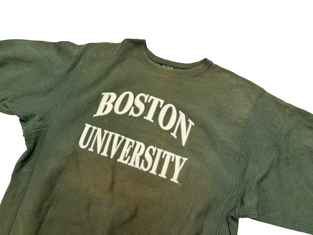 90's��Champion �����ԥ���REVERSE WEAVE CREW NECK SWEAT SHIRTS ��С����������� ���롼�ͥå� �������å� ����ġ�GREEN ���꡼�󡡻ɽ�������size:XX-LARGE��MADE IN U.S.A. ����ꥫ����BIG SIZE����VINTAGE ������ơ����ۡ���šۡ�Ź�޻����Բġ�