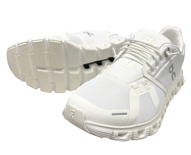 ON ����Cloud 6 ���饦��6��WOMEN��WHITE/WHITE�����ˡ����������̡��ۥ磻�ȡ����˥󥰥��塼������ǥ�����