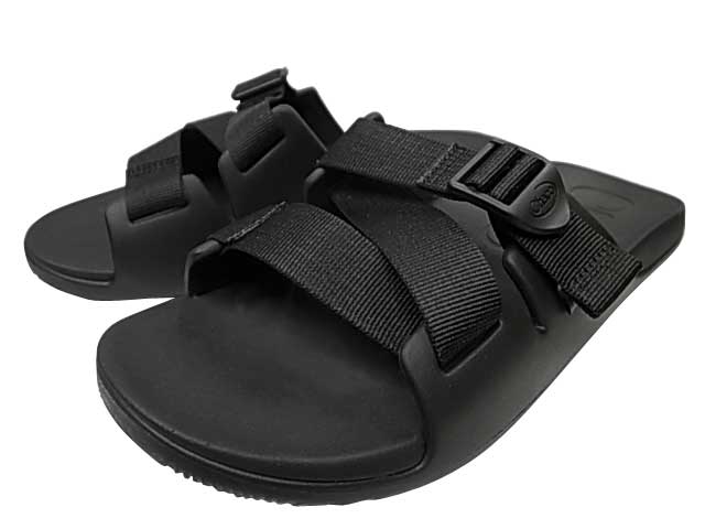 Chaco ���㥳��Ms CHILLOS SLIDE ������ ���饤�ɡ�MENS ��󥺡�������롡BLACK �֥�å�