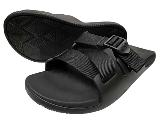 Chaco ���㥳��Ms CHILLOS SLIDE ������ ���饤�ɡ�MENS ��󥺡�������롡BLACK �֥�å�