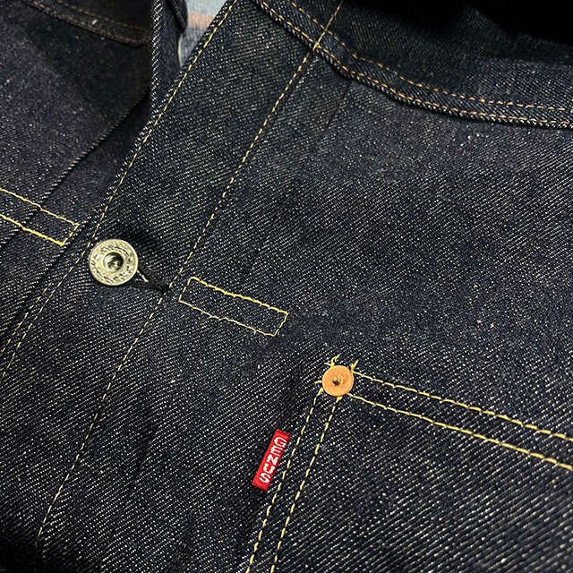 WAREHOUSE���������ϥ��� DSB-S2001XX(2000XX) WITH BLANKET�� DENIM JACKET��NON WASH����������󡡥֥�󥱥å��դ����ǥ˥ॸ�㥱�åȡ�̤�����������ǥ�