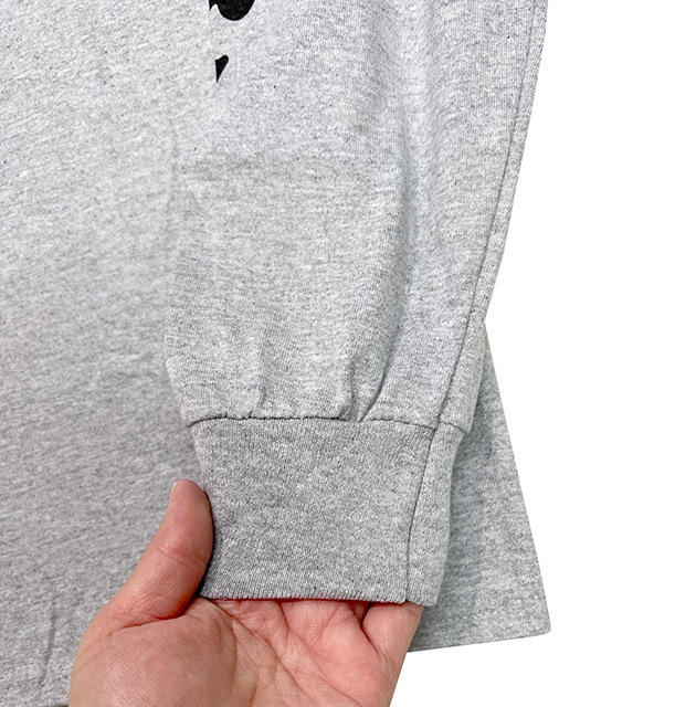 PORKCHOP GARAGE SUPPLY �ݡ�������å� ���졼�����ץ饤��WAVE LOGO L/S TEE���������֥��� ĹµT����ġ�����T��3��(GRAY/BLACK/ NAVY)��2025FW