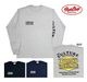 PORKCHOP GARAGE SUPPLY �ݡ�������å� ���졼�����ץ饤��WAVE LOGO L/S TEE���������֥��� ĹµT����ġ�����T��3��(GRAY/BLACK/ NAVY)��2025FW