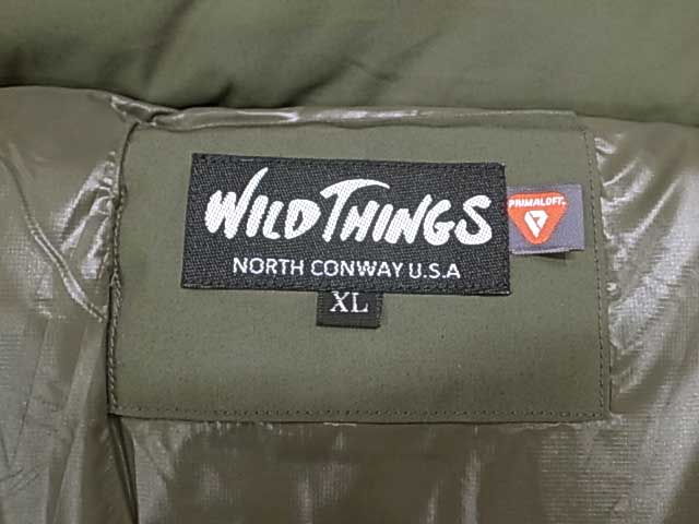 WILD THINGS �磻��ɥ��󥰥���MONSTER PARKA ��󥹥����ѡ����� PRIMA LOFT  �ץ�ޥ��եȡ�PCU LEVEL 7��3����LEAF/BLACK/TAUPE�ˡ�2019ǯ��ǥ�
