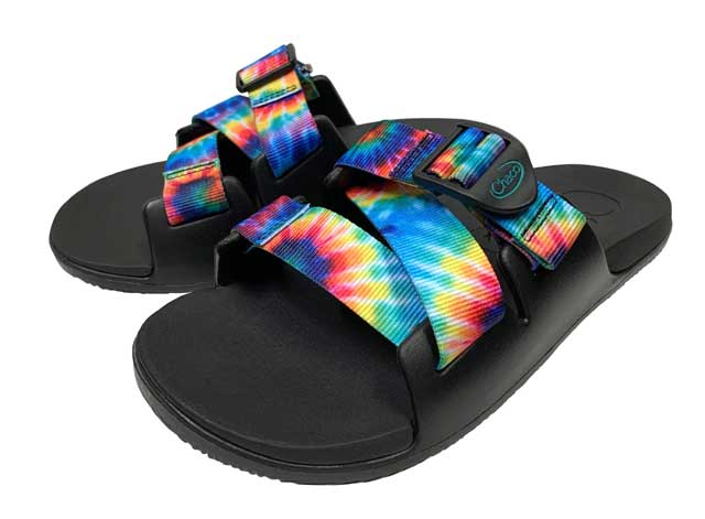 Chaco ���㥳��Ws CHILLOS SLIDE ������ ���饤�ɡ�LADYS ��ǥ�������������롡DARK TIE DYE ������ ��������