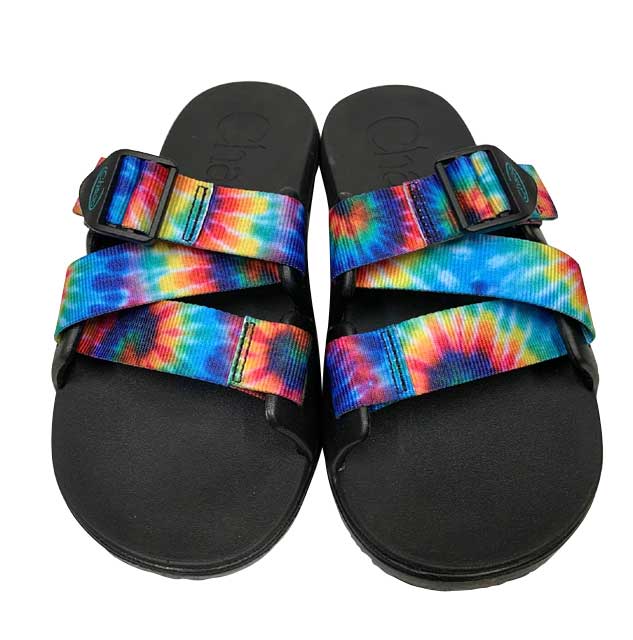 Chaco ���㥳��Ws CHILLOS SLIDE ������ ���饤�ɡ�LADYS ��ǥ�������������롡DARK TIE DYE ������ ��������