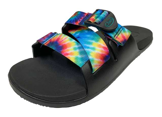 Chaco ���㥳��Ws CHILLOS SLIDE ������ ���饤�ɡ�LADYS ��ǥ�������������롡DARK TIE DYE ������ ��������
