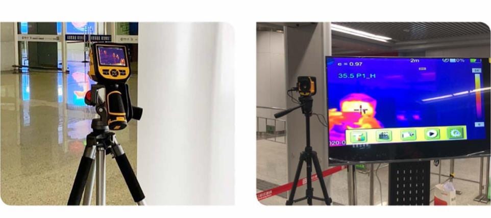 f105-29 DALI 熱画像体温スクリーニングシステム装置 TE-W400H DALI 熱画像体温スクリーニング装置 TE-W400H | サーマルカメラ