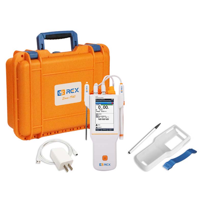 REX �ݡ����֥뷿pH/������᡼���� I310T