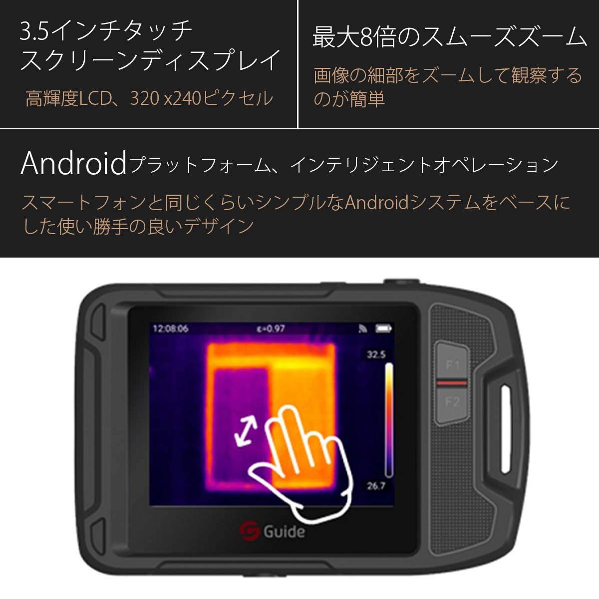 Guide sensmart P���꡼�� �ݥ��åȥ����������ޥ륫��� P120V