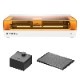 XTOOL ̩�ķ��졼����Ħ�ﵡ S1 40W Basic�ǡʥۥ磻�ȡˡ�����+������������+�ϥ˥���ѥͥ��