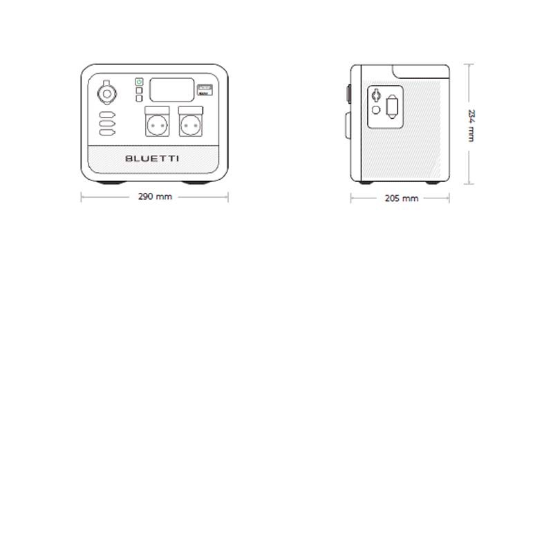 BLUETTI ݡ֥Ÿ AC60PɿɿХǥ 504Wh 600W